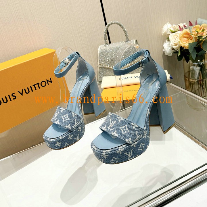 LVJ24010N-26　ルイヴィトン LOUISVUITTON 2024年最新入荷 シルエット ライン ハイヒールサンダル ウィメンズハイヒールシューズ レディースシューズ