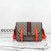 GG792376BXC-057　グッチ GUCCI 2024年最新作 メッセンジャーバッグ 斜め掛け ショルダーバッグ クロスボディバッグ メンズかばん