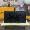 M67548K-057　ルイヴィトン LOUISVUITTON 2024年最新入荷 supreme シュプリーム ジッピーウォレット ファスナー長財布 ロングウォレット カード入れ