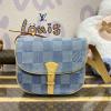 N40743-057　ルイヴィトン LOUISVUITTON 2024年最新入荷 モンスリ メッセンジャー MM 斜め掛け ショルダーバッグ クロスボディバッグ