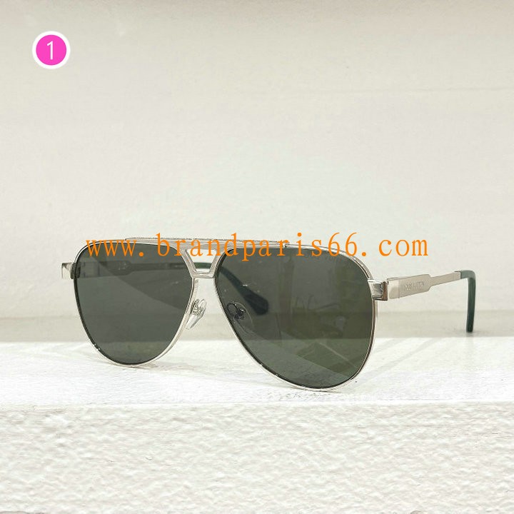 YJLV24014-TW　ルイヴィトン LOUISVUITTON 2024年最新入荷 サングラス 1.1 エビデンス メタル パイロット アイ アイウェア メガネ