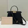 FD8BN321ASBK-168　フェンディ FENDI 2024年最新入荷 ピーカブー ISeeU ミディアム トートバッグ トップハンドルバッグ ハンドバッグ 2way ショルダーバッグ