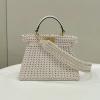 FD8BN327MJBS-168　フェンディ FENDI 2024年最新入荷 ピーカブー ISeeU スモール トートバッグ トップハンドルバッグ ハンドバッグ 2way ショルダーバッグ