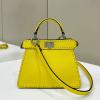 FD8BN335LYL-168　フェンディ FENDI 2024年最新入荷 ピーカブー ISeeU ミニ トートバッグ トップハンドルバッグ ハンドバッグ 2way ショルダーバッグ
