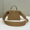 FD8BN335MJXS-168　フェンディ FENDI 2024年最新入荷 ピーカブー ISeeU プチ トートバッグ トップハンドルバッグ ハンドバッグ 2way ショルダーバッグ