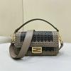 FD8BR600BPZH-168　フェンディ FENDI 2024年最新入荷 バケットバッグ トートバッグ 2way 斜め掛け ショルダーバッグ クロスボディバッグ レディースかばん