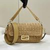 FD8BR600BQXS-168　フェンディ FENDI 2024年最新入荷 バケットバッグ トートバッグ 2way 斜め掛け ショルダーバッグ クロスボディバッグ レディースかばん
