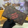 M11702-057　ルイヴィトン LOUISVUITTON 2024年最新入荷 ジッピーウォレット ファウナー長財布 ロングウォレット カード入れ 札入れ モノグラム ダスト キャンバス