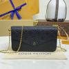 M82477-057　ルイヴィトン LOUISVUITTON 2024年最新入荷 ポシェット フェリシー チェーンポーチ 斜め掛け ショルダーバッグ クロスボディバッグ