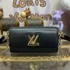 M83077-057　ルイヴィトン LOUISVUITTON 2024年最新入荷 ポシェット ツイストウェスト 斜め掛け ショルダーバッグ クロスボディバッグ エピレザー