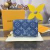 M83160-057　ルイヴィトン LOUISVUITTON 2024年最新入荷 LV リミックス ポルトフォイユ ルー 二つ折り短財布 ショートウォレット カード入れ 小銭入れ