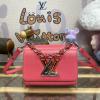 M24042-057　ルイヴィトン LOUISVUITTON 2024年最新入荷 ツイスト PM 斜め掛け ショルダーバッグ クロスボディバッグ ウィメンズバッグ エピレザー