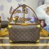 M11536-057　ルイヴィトン LOUISVUITTON 2024年最新入荷 ソウル トランク EW スクエアバッグ 斜め掛け ショルダーバッグ クロスボディバッグ