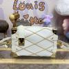 M25216-057　ルイヴィトン LOUISVUITTON 2024年最新入荷 サイドトランク MM スクエアバッグ 斜め掛け ショルダーバッグ レディースかばん クロスボディバッグ