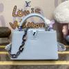 M25326L-057　ルイヴィトン LOUISVUITTON 2024年最新入荷 カプシーヌ EW MM トップハンドルバッグ トートバッグ 2way ショルダーバッグ クロスボディバッグ レディースかばん