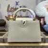 M24745-057　ルイヴィトン LOUISVUITTON 2024年最新入荷 カプシーヌ MM トップハンドルバッグ トートバッグ 2way ショルダーバッグ クロスボディバッグ レディースかばん