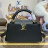 M24664-057　ルイヴィトン LOUISVUITTON 2024年最新入荷 カプシーヌ EW MM トップハンドルバッグ トートバッグ 2way ショルダーバッグ クロスボディバッグ レディースかばん