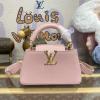 M24666-057　ルイヴィトン LOUISVUITTON 2024年最新入荷 カプシーヌ EW MINI トップハンドルバッグ トートバッグ 2way ショルダーバッグ クロスボディバッグ レディースかばん