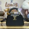 M24664X-057　ルイヴィトン LOUISVUITTON 2024年最新入荷 カプシーヌ EW MINI トップハンドルバッグ トートバッグ 2way ショルダーバッグ クロスボディバッグ レディースかばん