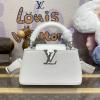 M24671-057　ルイヴィトン LOUISVUITTON 2024年最新入荷 カプシーヌ EW MINI トップハンドルバッグ トートバッグ 2way ショルダーバッグ クロスボディバッグ レディースかばん
