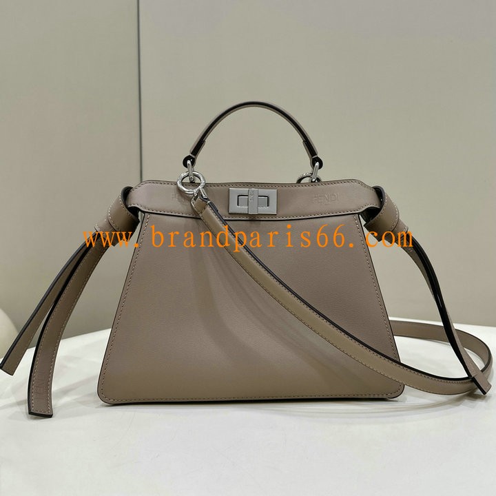 FD8BN327PHS-168　フェンディ FENDI 2024年最新入荷 ピーカブー ISeeU スモール トートバッグ トップハンドルバッグ ハンドバッグ 2way ショルダーバッグ
