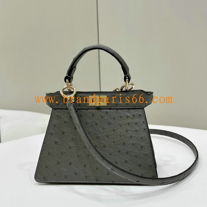 FD8BN335THS-168　フェンディ FENDI 2024年最新入荷 ピーカブー ISeeU プチ トートバッグ トップハンドルバッグ ハンドバッグ 2way ショルダーバッグ