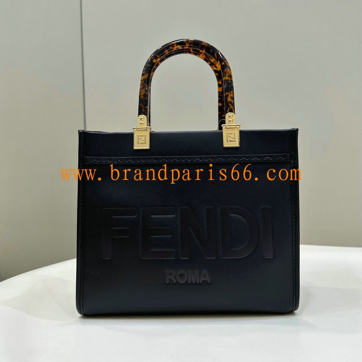 FD8BH394PBK-168　フェンディ FENDI 2024年最新入荷 サンシャイン スモール トートバッグ ハンドバッグ トップハンドルバッグ 2way ショルダーバッグ レディースかばん