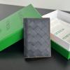 BOV592619BKC-aj　ボッテガヴェネタ BOTTEGAVENETA 2024年最新入荷 イントレチャート 二つ折り レザー カードケース カードホルダー 