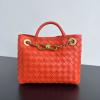 BOV786008QRD-aj　ボッテガヴェネタ BOTTEGAVENETA 2024年最新入荷 スモール チェーン アンディアーモ トートバッグ ハンドバッグ 