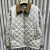 WTMM24009-99　ミュウミュウ MIUMIU 2024年秋冬最新入荷 ロングスリーブ ロールカラー ジャケット コーデュロイ レディース アウターコート 長袖