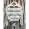 YFMC24046-99　モンクレール MONCLER 2024年秋冬最新入荷 ダウンカーディガン アウター インナージャケット レディース ホワイト 黒