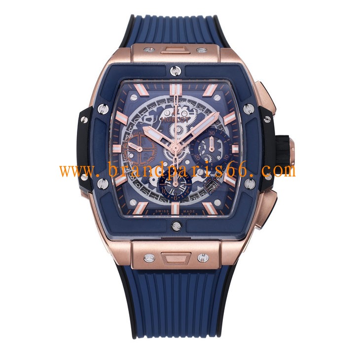 HBT24018-ZX　ウブロ Hublot 2024年最新入荷 スピリット オブ ビッグ バン ウォッチ メンズ 腕時計 チタニウム ラバーベルト 