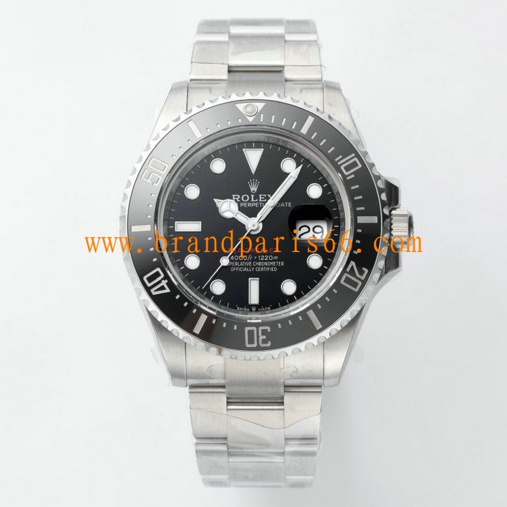 RXT24005-ZX　ロレックス ROLEX 2024年最新入荷 SEA-DWELLER  シードウェラー ウォッチ メンズ 腕時計 黒文字盤 ステンレススティール