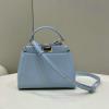 FD8BN244YJQL-168　フェンディ FENDI 2024年最新入荷 ピーカブー ミニ ハンドバッグ トートバッグ 2way ショルダーバッグ レディース