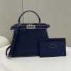 FD8BN321LCSL-168　フェンディ FENDI 2024年最新入荷 ピーカブー ISeeU ミディアム ハンドバッグ トートバッグ 2way ショルダーバッグ レディース