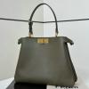 FD8BN353PSG-168　フェンディ FENDI 2024年最新入荷 ピーカブー ソフト ミディアム ハンドバッグ トートバッグ 2way ショルダーバッグ レディース 