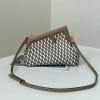 FD8BP129ZPHB-168　フェンディ FENDI 2024年最新入荷 ファースト スモール  クラッチバッグ ショルダーバッグ レディース 