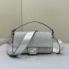 FD8BR600MDYS-168　フェンディ FENDI 2024年最新入荷 バケットバッグ トートバッグ 2way ショルダーバッグ レディース クリスタルFFモチーフ