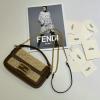 FD8BS017BPXZ-168　フェンディ FENDI 2024年最新入荷 バゲット ミニ トートバッグ 2way ショルダーバッグ チェーンポーチ レディース