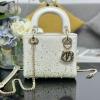CD0505BHBS-GH　クリスチャンディオール CHRISTIAN DIOR 2024年最新入荷 レディ ディオール ミニ トートバッグ 2way ショルダーバッグ レディース