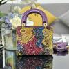 CD0505LZZS-GH　クリスチャンディオール CHRISTIAN DIOR 2024年最新入荷 レディ ディオール ミニ トートバッグ 2way ショルダーバッグ レディース