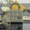 CD0505SZHS-GH　クリスチャンディオール CHRISTIAN DIOR 2024年最新入荷 レディ ディオール ミニ トートバッグ 2way ショルダーバッグ レディース