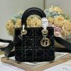 CD0538MNBK-GH　クリスチャンディオール CHRISTIAN DIOR 2024年最新入荷 レディ ディオール スモール トートバッグ 2way ショルダーバッグ レディース