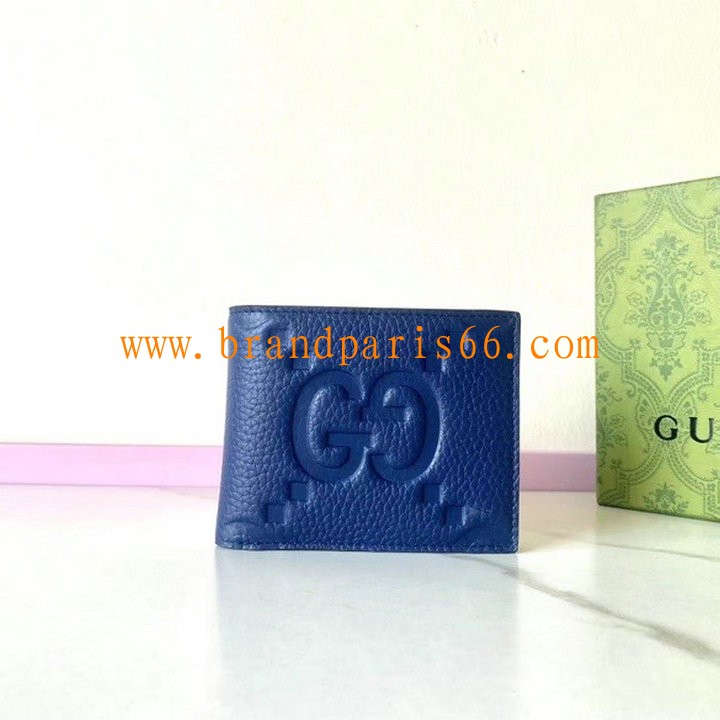 GG739475PLS-057　グッチ GUCCI 2024年最新作 二つ折り短財布 ショートウォレット カード入れ 札入れ レザー