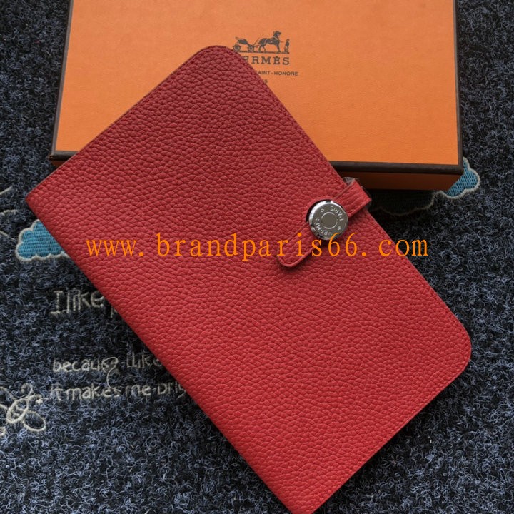 H509KTGRD-063　エルメス HERMES 2024年最新入荷 ドゴン ロングウォレット 二つ折り長財布 幅広い レザー