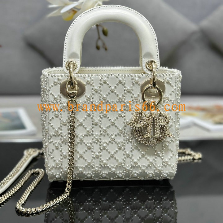 CD0505ZWBS-GH　クリスチャンディオール CHRISTIAN DIOR 2024年最新入荷 レディ ディオール ミニ トートバッグ 2way ショルダーバッグ レディース