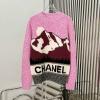MYCH24008-XG　シャネル CHANEL 2024年秋冬最新入荷 クルーネック ニットセーター ロングスリーブ セーター カシミヤ トップス ウール