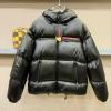 YFPD24023-JS　プラダ PRADA 2024年秋冬最新入荷 ロングスリーブ フーデッド パファージャケット ジップアップ ダウンジャケット アウター