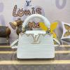 N86153M-057　ルイヴィトン LOUISVUITTON 2024年最新入荷 カプシーヌ MINI ハンドバッグ ショルダーバッグ クロコ柄