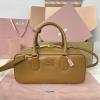 MM5BB148ZS-057　ミュウミュウ MIUMIU 2024年最新入荷 アルカディ トップハンドルバッグ トートバッグ ハンドバッグ 2way ショルダーバッグ レディース